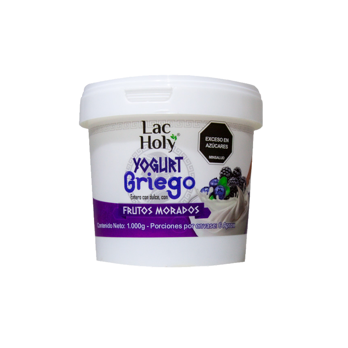yogurt griego frutos morados 1000 gramos