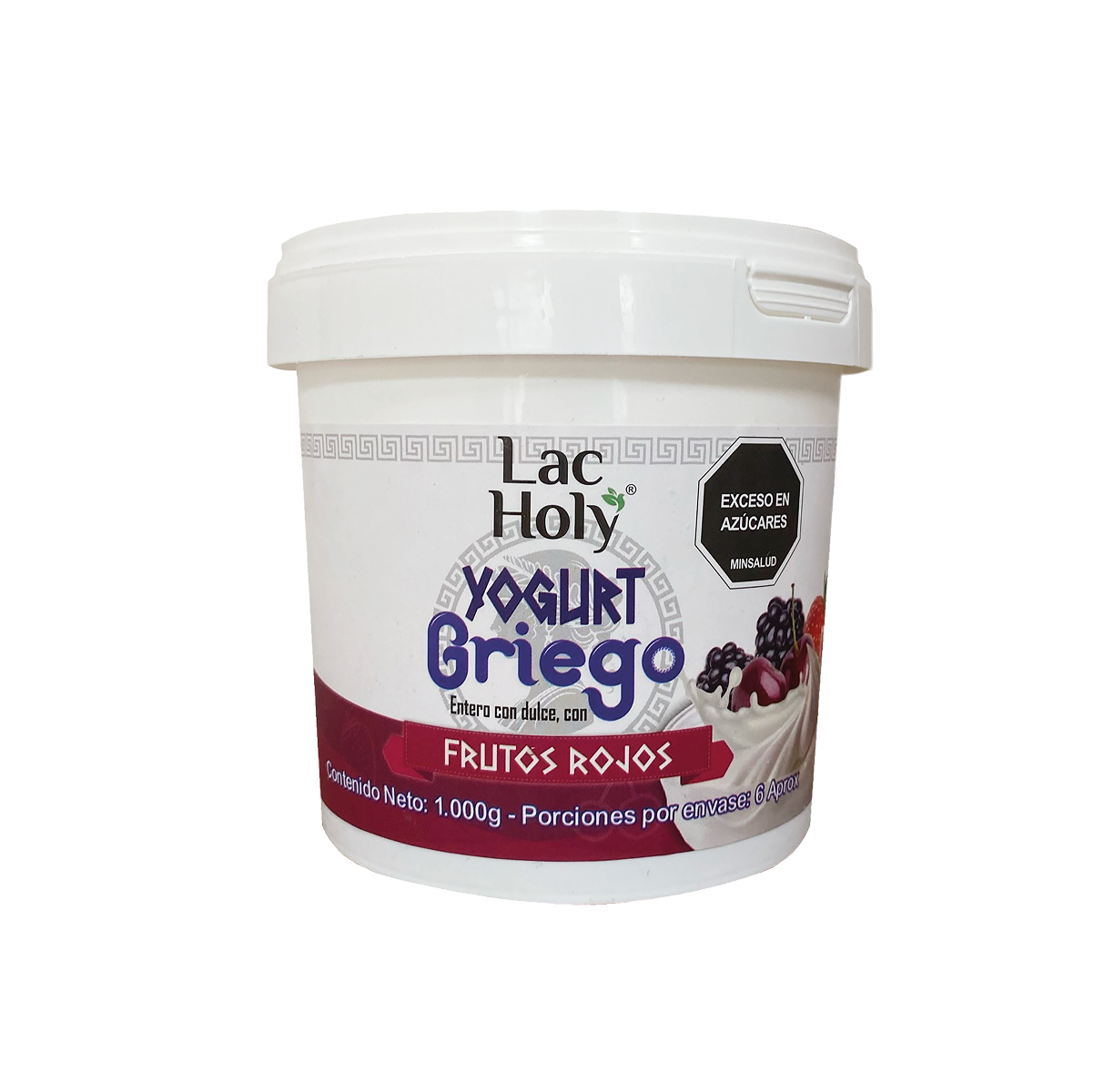 yogurt griego frutos rojos 1000 gramos