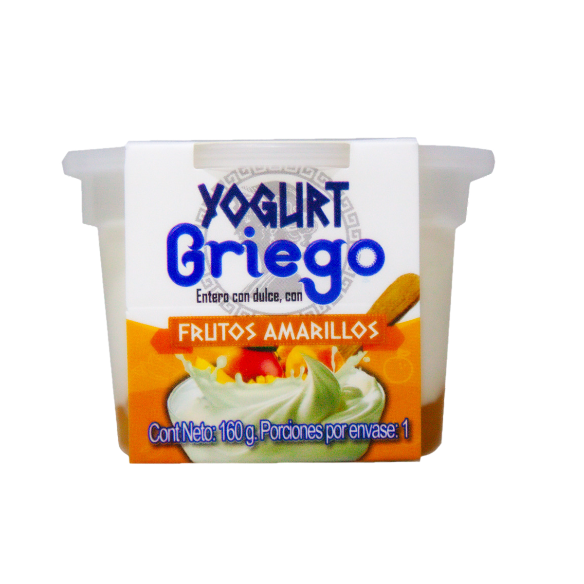 yogurt griego frutos amarillos