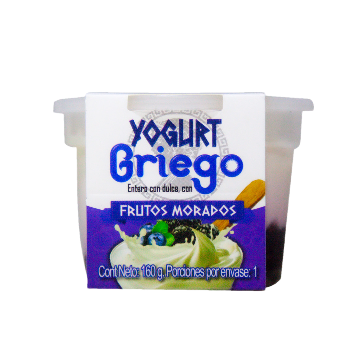 yogurt griego frutos morados