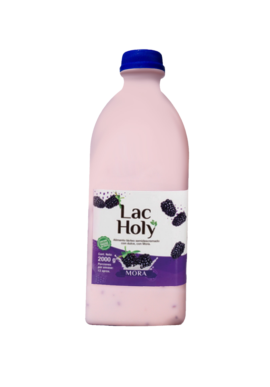 garrafa yogurt de mora 2000 gramos