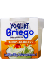 yogurt griego frutos amarillos