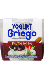 yogurt griego frutos rojos